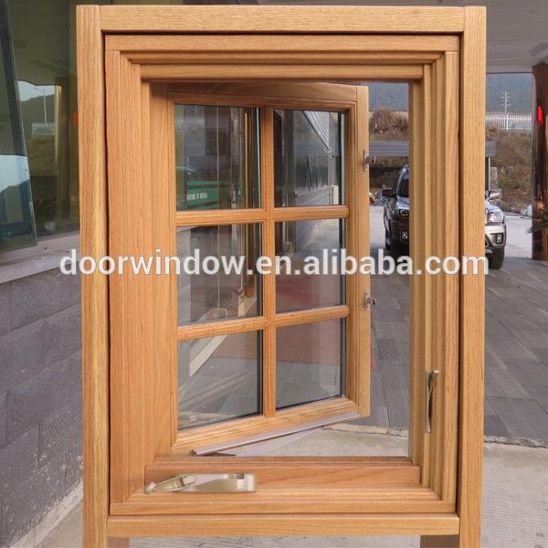 Doorwin 2021China Factory Promotion wood window parts diagram installation