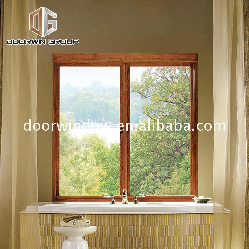 Doorwin 2021China Factory Seller casement window with finxed panel section photos