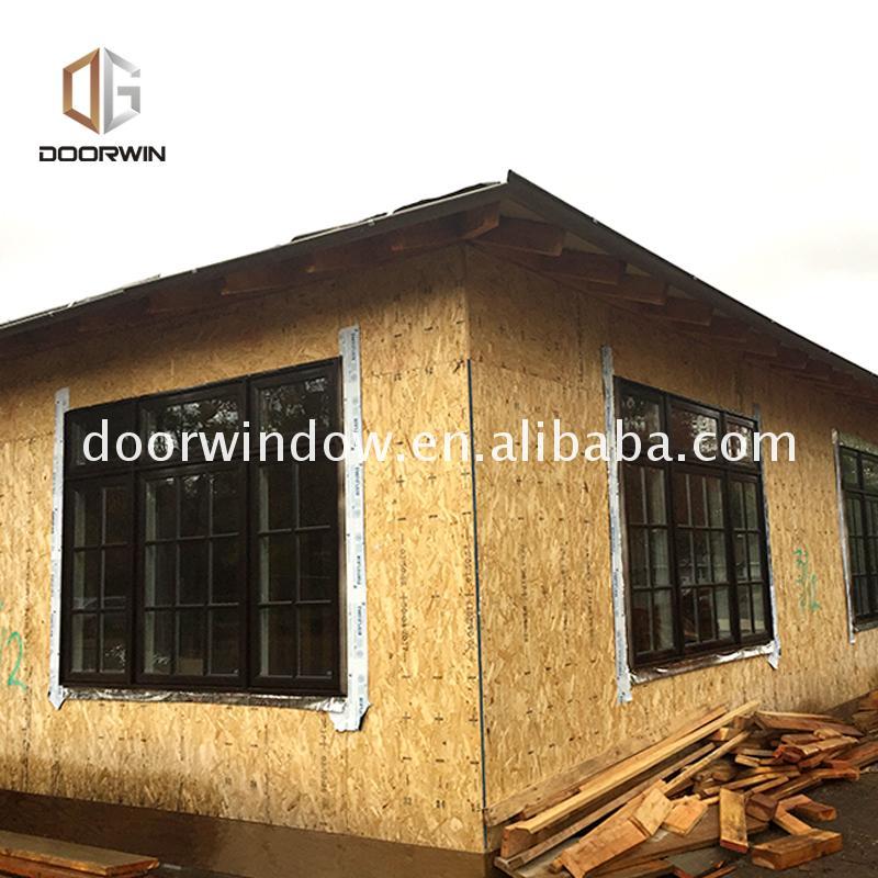 Doorwin 2021China Factory Seller round aluminium windows resistant window with safety glass