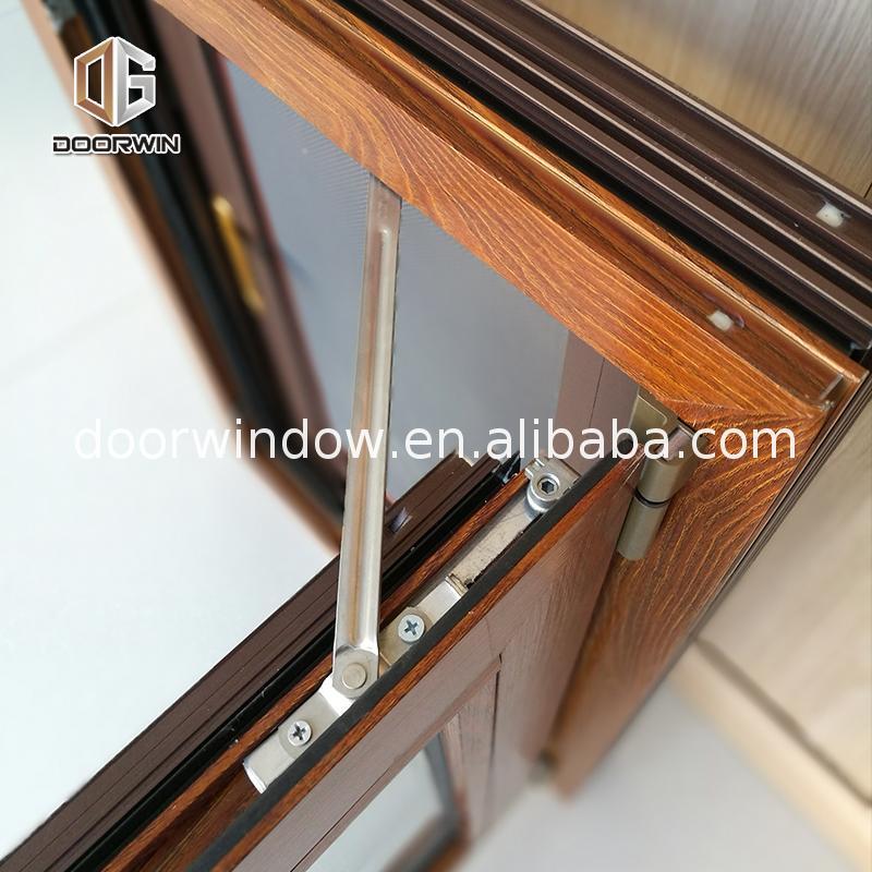 Doorwin 2021China Factory Seller swing window withlow-e glass withflyscreen with weatherproof