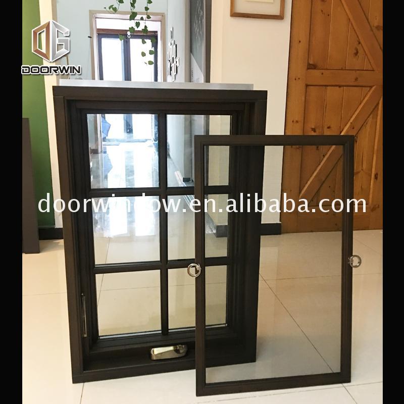 Doorwin 2021China Factory Seller wood window frame decor brands windows with grids between glass