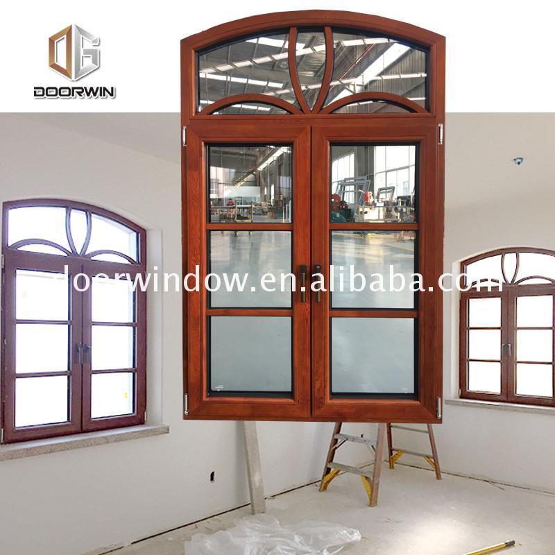 DOORWIN 2021China Good doorwin arched windows detachable window grilles curtains french