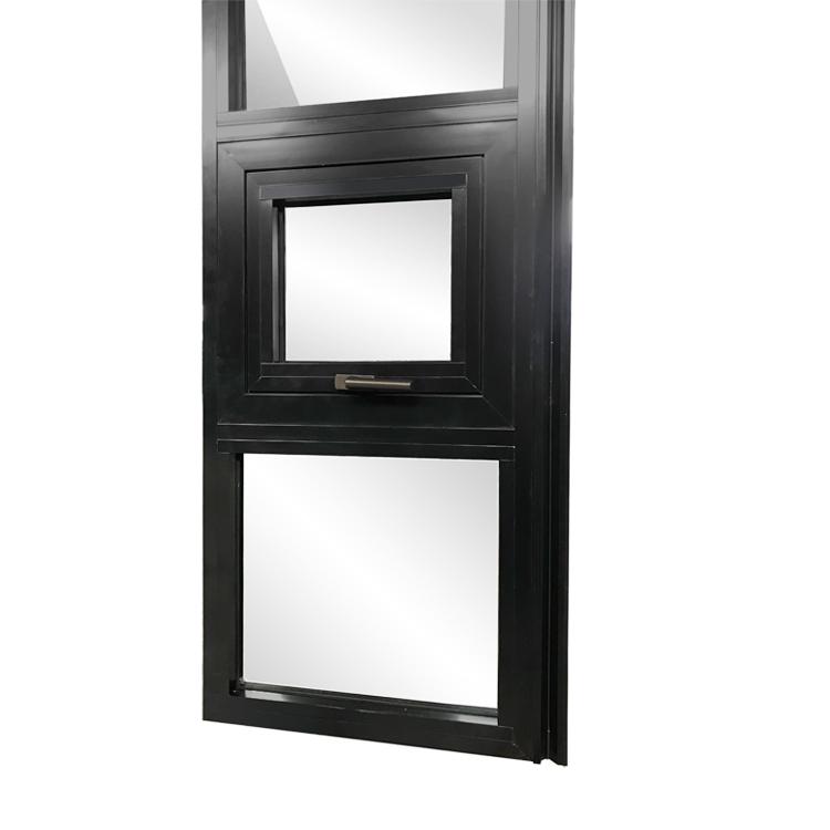 DOORWIN 2021China Good laminated glass top hung window insulating high quality cheap window