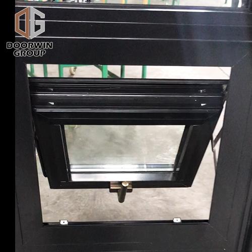 DOORWIN 2021China Good laminated glass top hung window insulating high quality cheap window