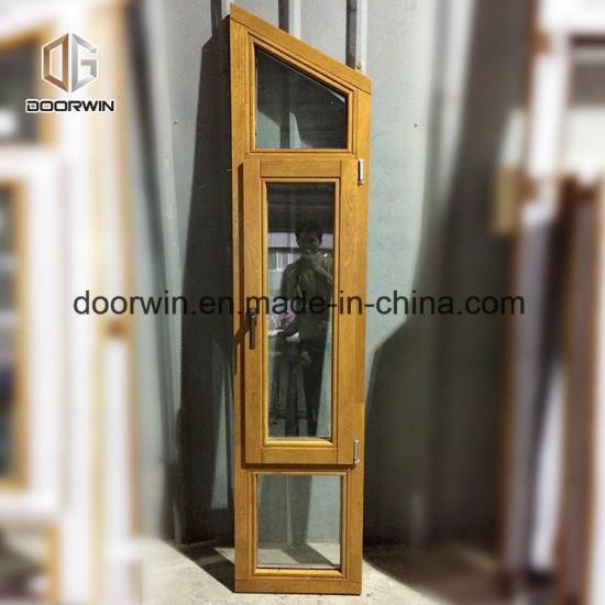 DOORWIN 2021China Made Wooden Arch Wood Windows Timber - China Tilt and Turn Window, Double Glazed Windows
