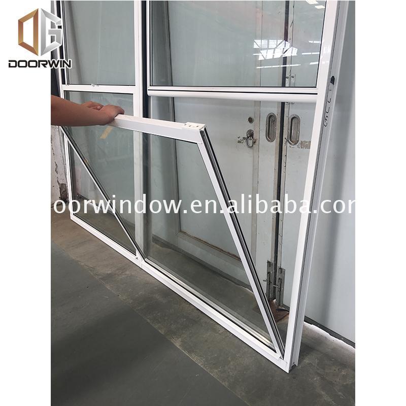 DOORWIN 2021China Manufactory types of double hung windows two side by twin