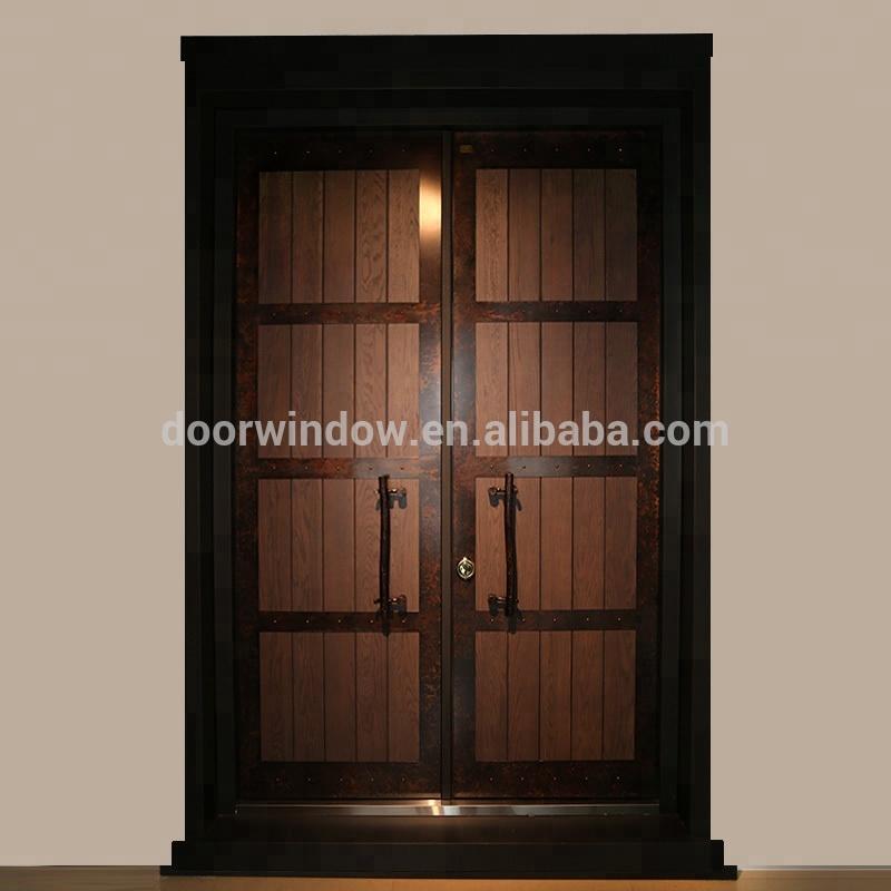 Doorwin 2021China factory price main entrance doors design entry doors italian exterior doors by Doorwin