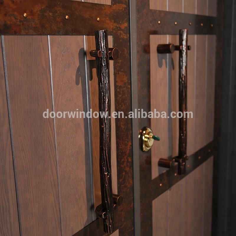 Doorwin 2021China factory price main entrance doors design entry doors italian exterior doors by Doorwin