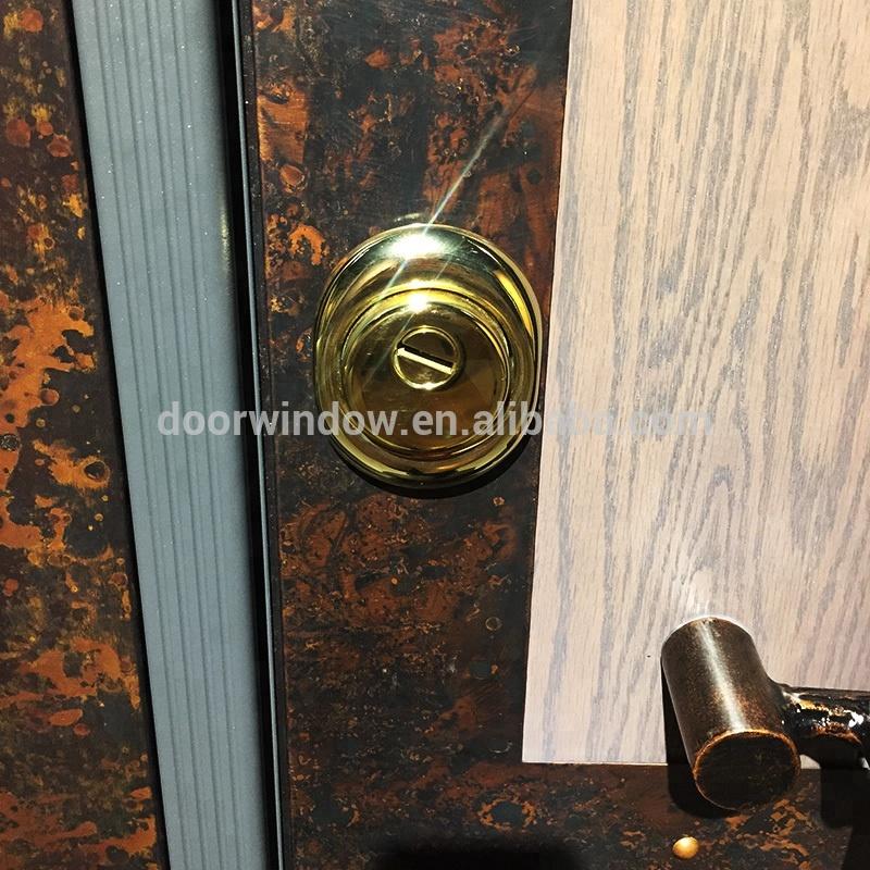 Doorwin 2021China factory price main entrance doors design entry doors italian exterior doors by Doorwin