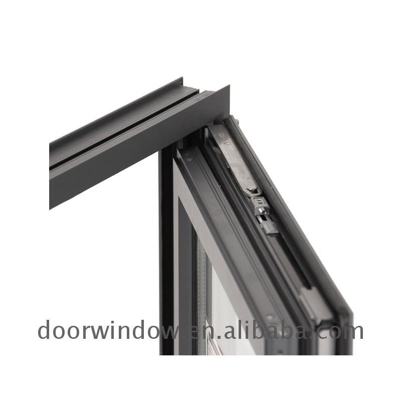 Doorwin 2021China factory production new modern design swing window aluminum mirror glass