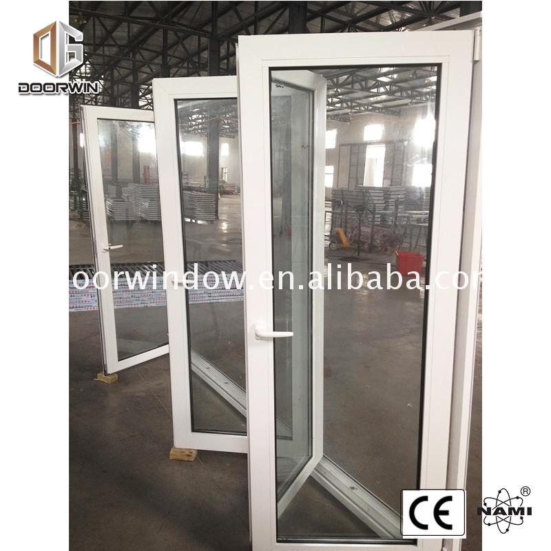 Doorwin 2021China factory supplied top quality 6 panel front door with glass french doors folding