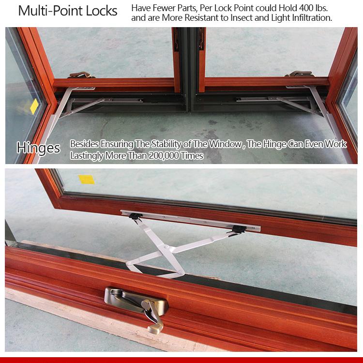 Doorwin 2021China factory supplied top quality aluminum crank windows window casement