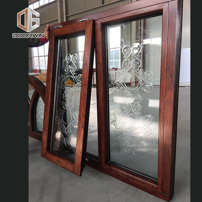 Doorwin 2021China factory supplied top quality arch storm windows sash antique window decor