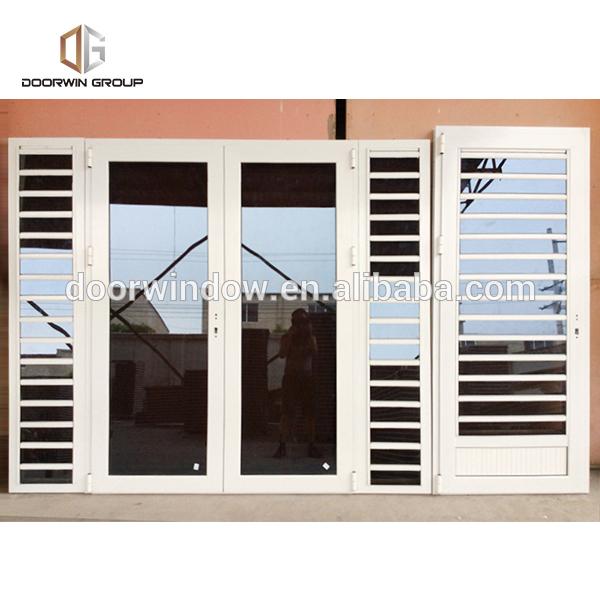 Doorwin 2021China factory supplied top quality house window shutters glass louvered windows suppliers louver