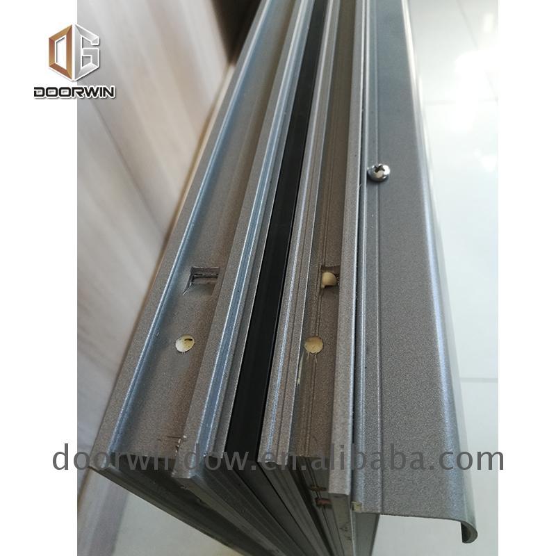 Doorwin 2021China factory supplied top quality reception desk sliding window rate of aluminium windows powder coated