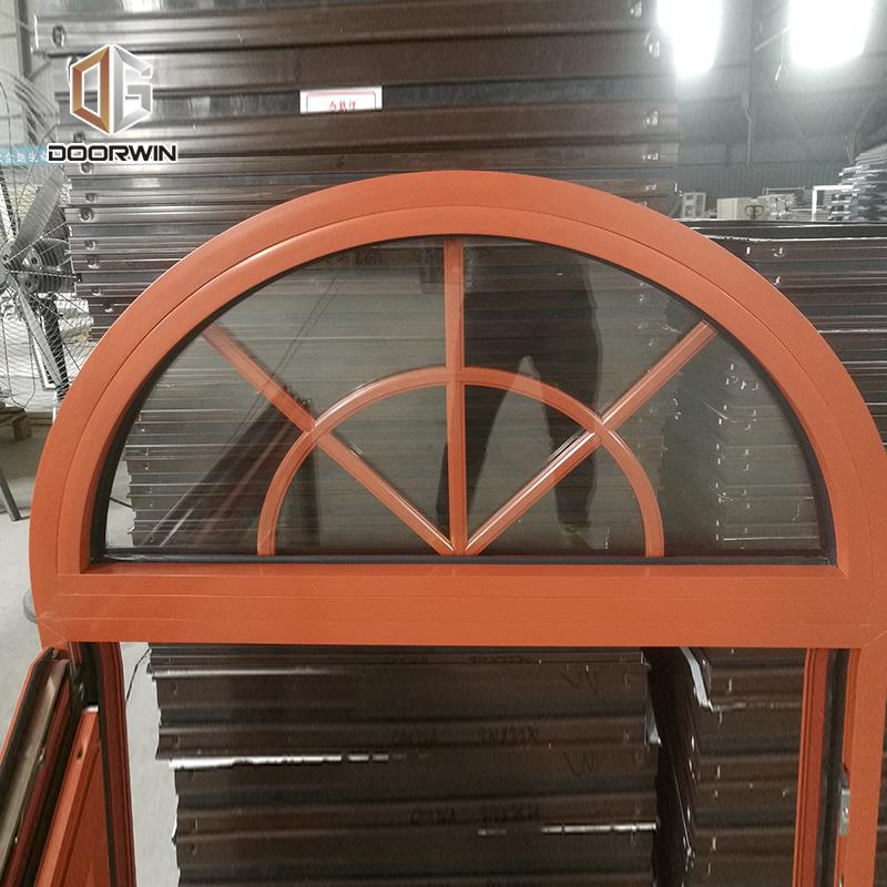 Doorwin 2021China factory supplied top quality semi circle window shade rustic arched frame