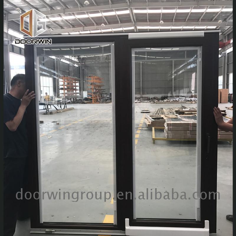 Doorwin 202110 Years Warranty Square Shape Thermal Break Aluminum Alloy With Germany Handle Easy To Open Narrow Frame Sliding Doors