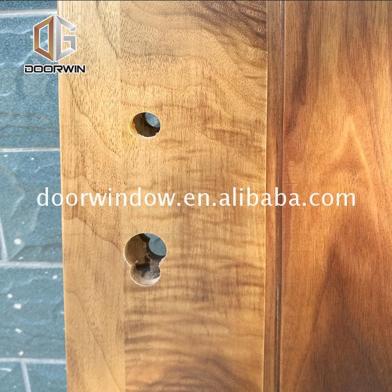 Doorwin 2021China factory supplied top quality small wooden door six panel interior doors single designs