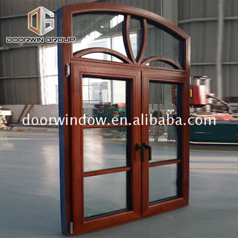 DOORWIN 2021China manufacturer arched grill window french windows casement for sale