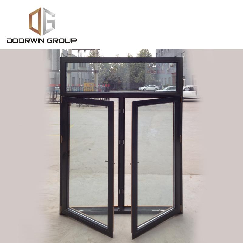 DOORWIN 2021China manufacturer casement window with transom