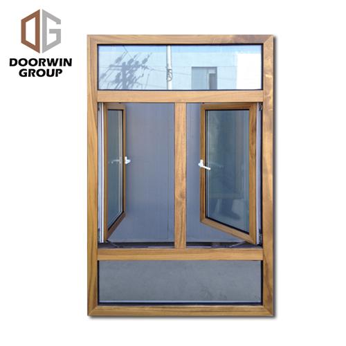 DOORWIN 2021China manufacturer casement window with transom