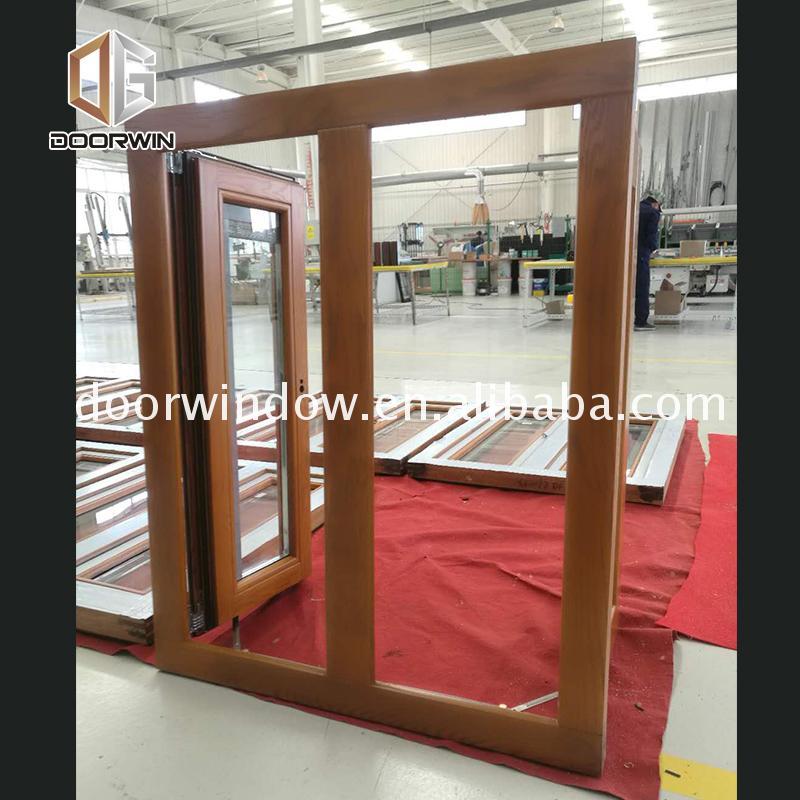 DOORWIN 2021China manufacturer new timber sash windows aluminium mullion for sale