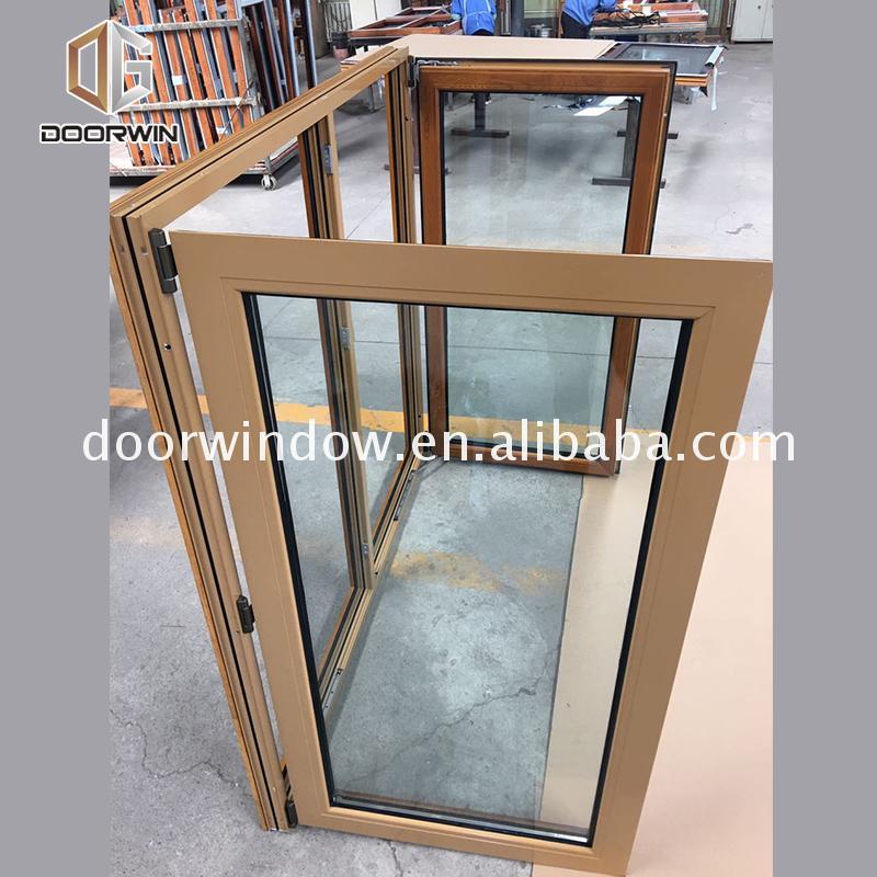 DOORWIN 2021China manufacturer new timber sash windows aluminium mullion for sale