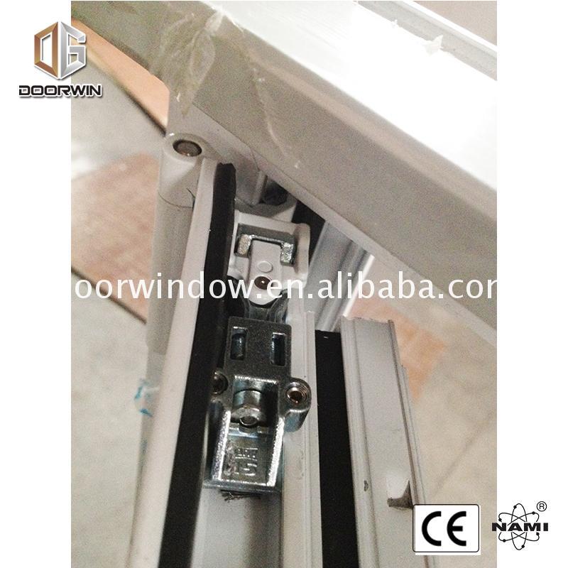 DOORWIN 2021China manufacturer white aluminium patio doors bi fold what is a door