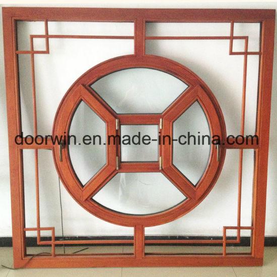 Doorwin 2021Chines Style Arched-Top-Solid Wood Window - China Ventilation Grille Window, Window and Door Grill Design