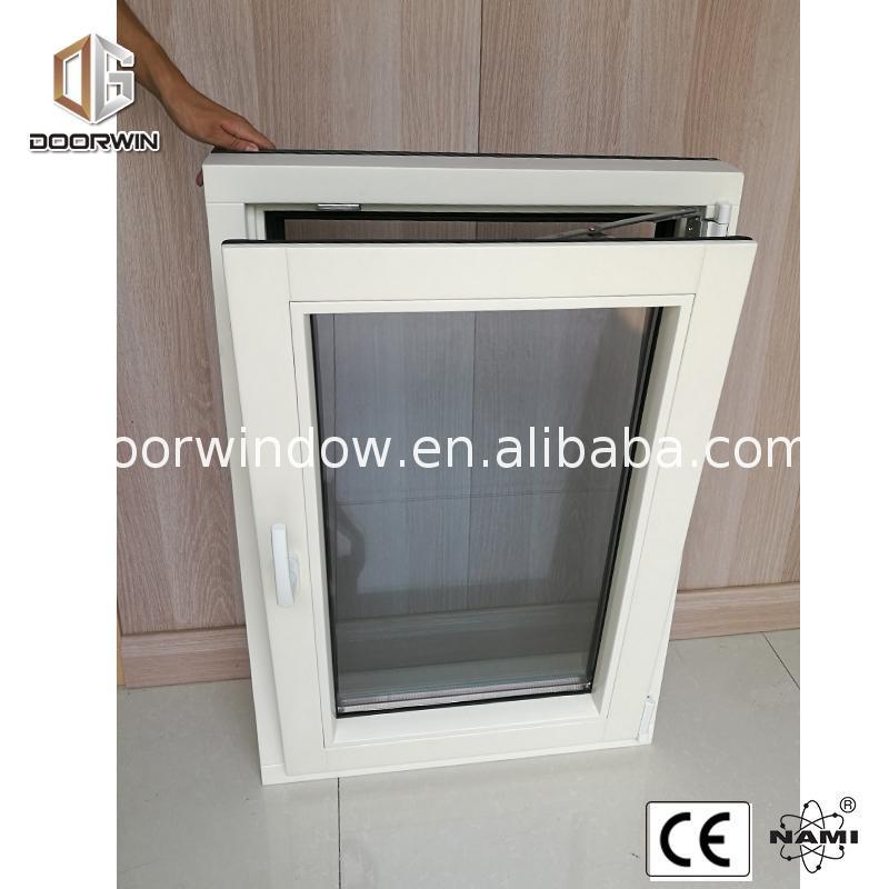 DOORWIN 2021Chinese Factory Hot Sale aluminium with wood cladding windows tilt window & turn