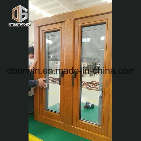 DOORWIN 2021Chinese Window Manufacturer French Casement Timber Window with Germany Imported Hardware - China Window, Wood Aluminum Window