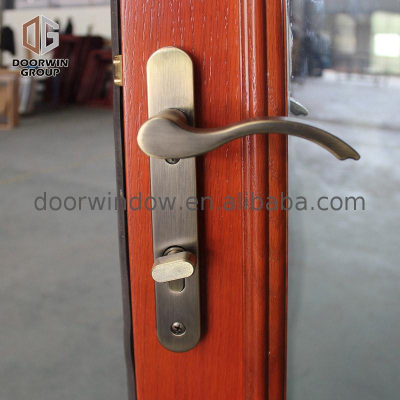 DOORWIN 2021Chinese factory depot & home double entry doors custom online