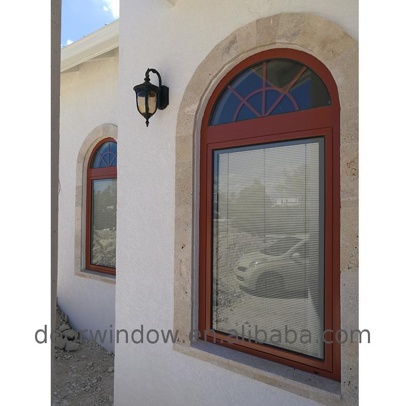 DOORWIN 2021Chinese factory window treatments for curved top windows awning arched in bedroom