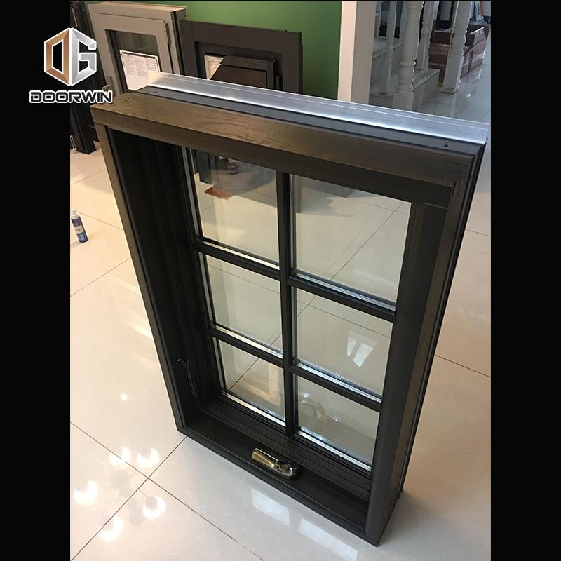 DOORWIN 2021Chinese supplier single casement window simple design of grills for house shop security grill