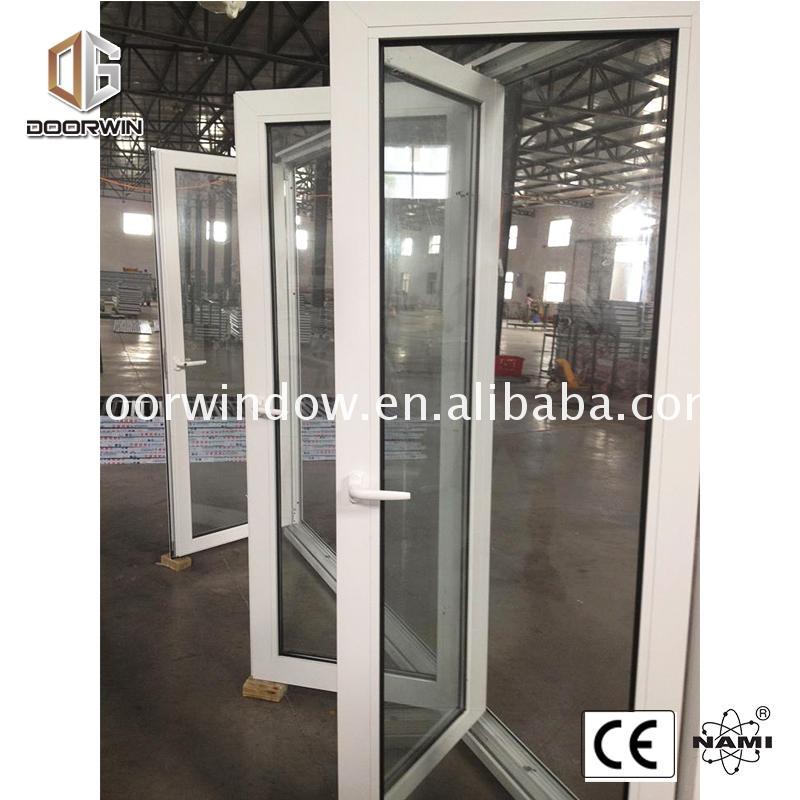 DOORWIN 2021Classic aluminum alloy bi fold windows and doors chinese standard size aluminium bi-fold made by factory