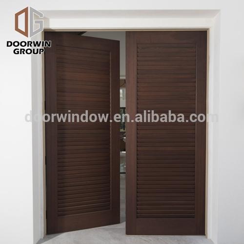 DOORWIN 2021Classical wood door model interior door,panel bathroom sliding louvered doorsby Doorwin