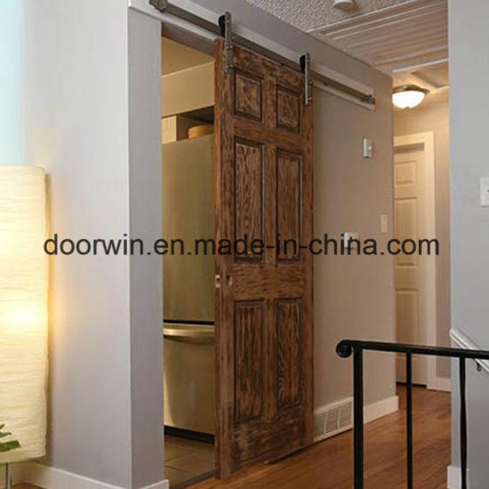 DOORWIN 2021Custom Size Brown Color Interior Wooden Doors Pine/Oak Wooden Sliidng Door - China Sliidng Interior Door, Oak Solid Doors