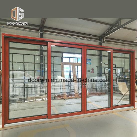 Doorwin 2021Customized Size Solid Wood Lift Sliding Door, Sliding Glass Door for Patio, Aluminum Door with Durable Lifespan - China Wood Door, Solid Wood Door
