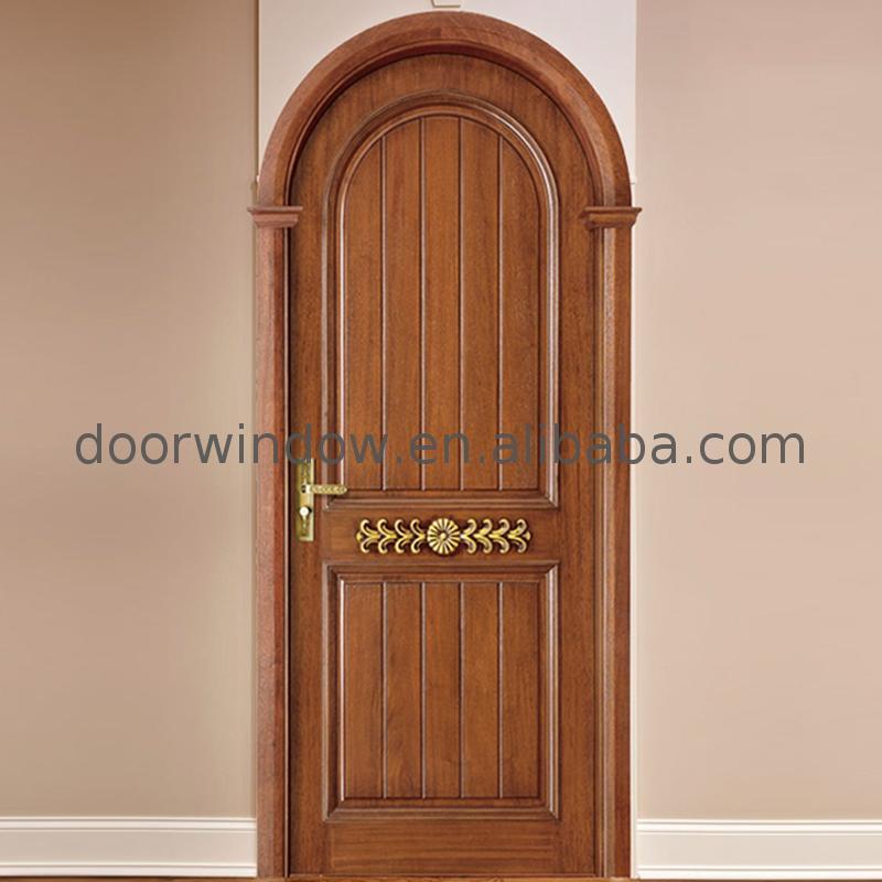 DOORWIN 2021Customized architectural entry doors arch shade for front door antique interior