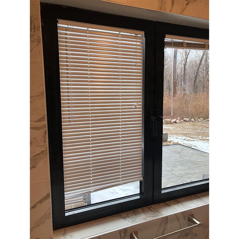 DOORWIN 2021Dallas black wholesale import double toughened aluminum tilt up casement windows with high quality