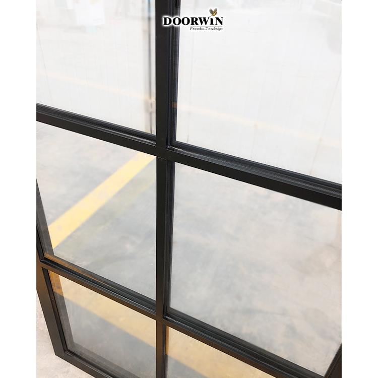 DOORWIN 2021Doorwin California inexpensive industrial aluminum windows from window manufacturer in China