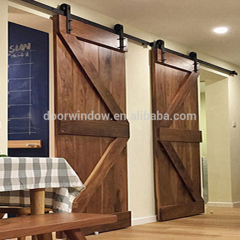 Doorwin 2021Doorwin double door-North central US OAK wood sliding door indoor doors for a house
