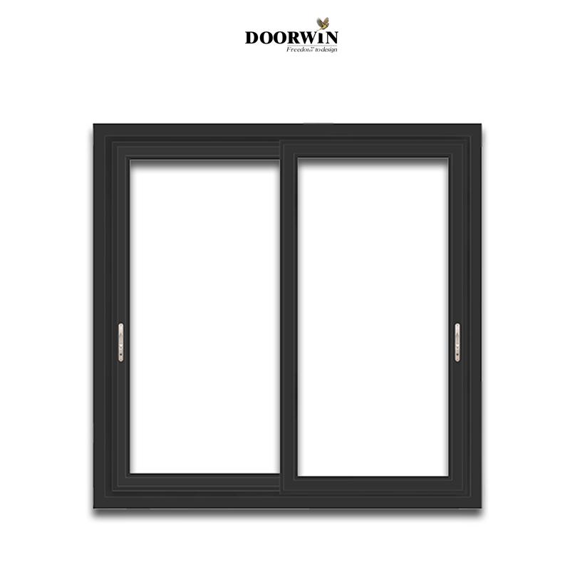 DOORWIN 2021Doorwin good quality aluminum profile sliding window horizontal windows glass and door