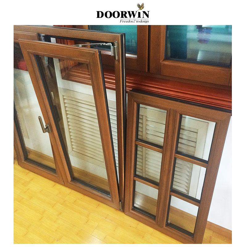 DOORWIN 2021Doorwin newest french window grill design with different glass dimensions