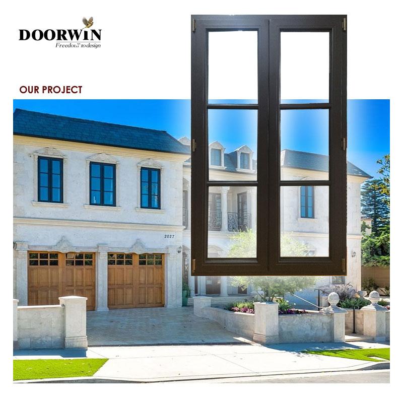 DOORWIN 2021Doorwin newest french window grill design with different glass dimensions