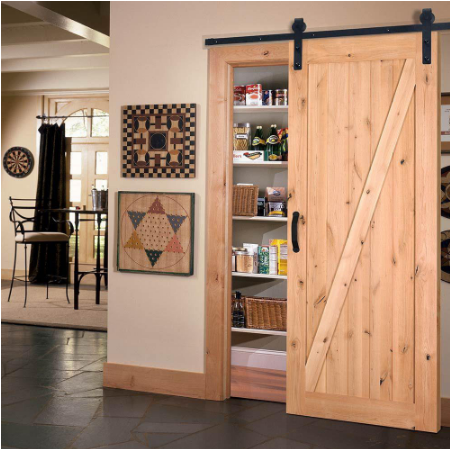 DOORWIN 2021Doorwin simple teak wood door designs barn door for home by Doorwin