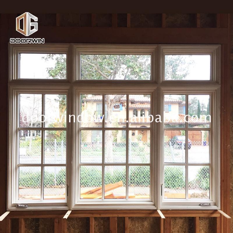 DOORWIN 2021Double glass window price decoration wood crank with glazingby Doorwin on Alibaba