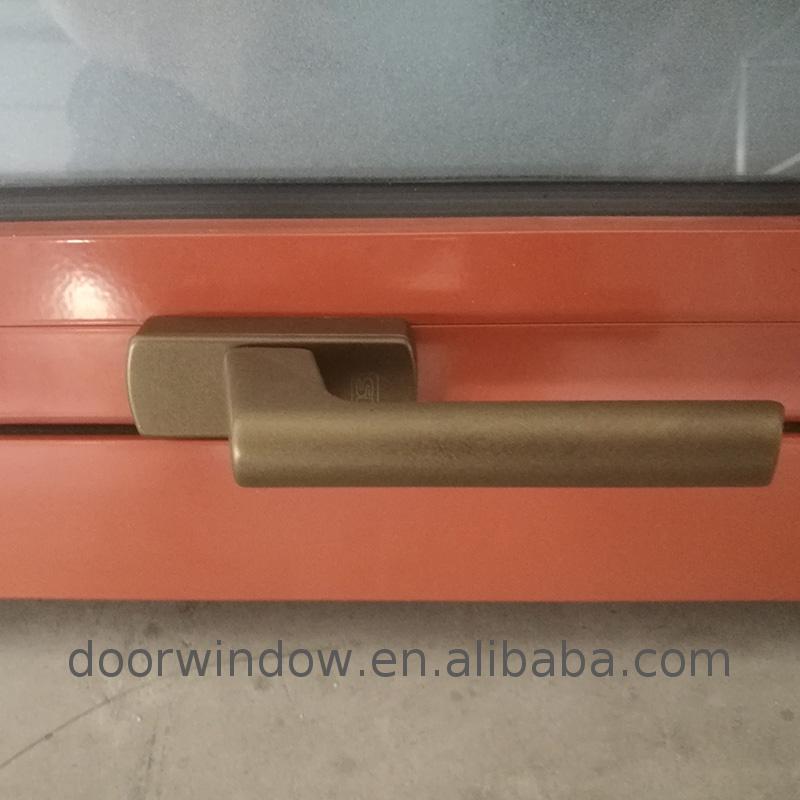 DOORWIN 2021Double glazed aluminium window glaze windows doors by Doorwin