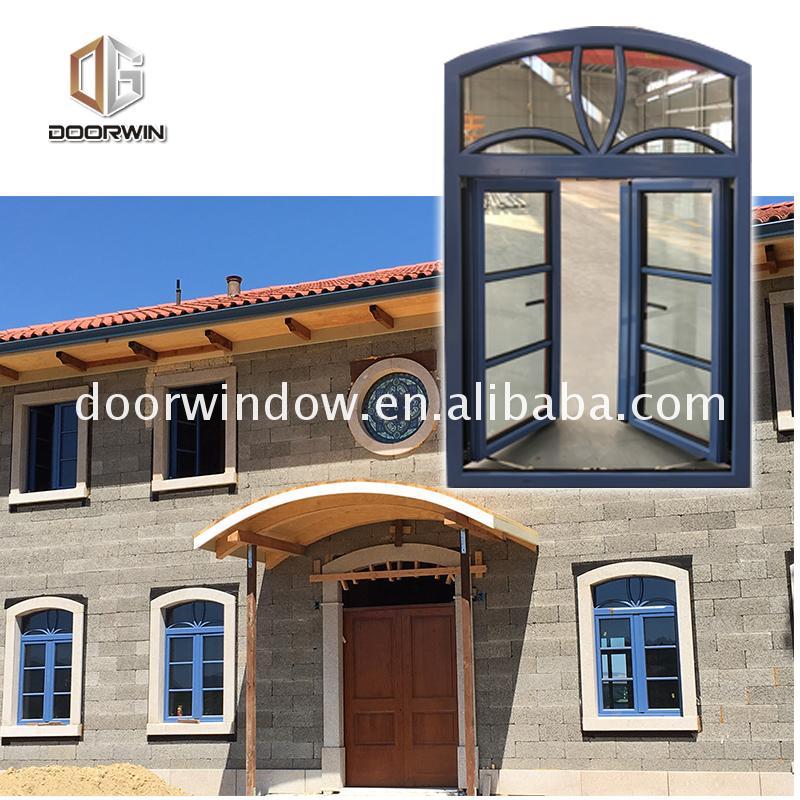 DOORWIN 2021Double opening window layer glass windows hinged
