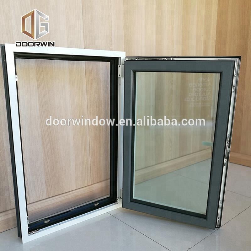 DOORWIN 2021Double toughened cheap & big size aluminum tilt and turn window by Doorwin on Alibaba